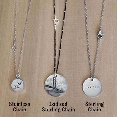 Gold & Silver Sparkly Chain- 18
